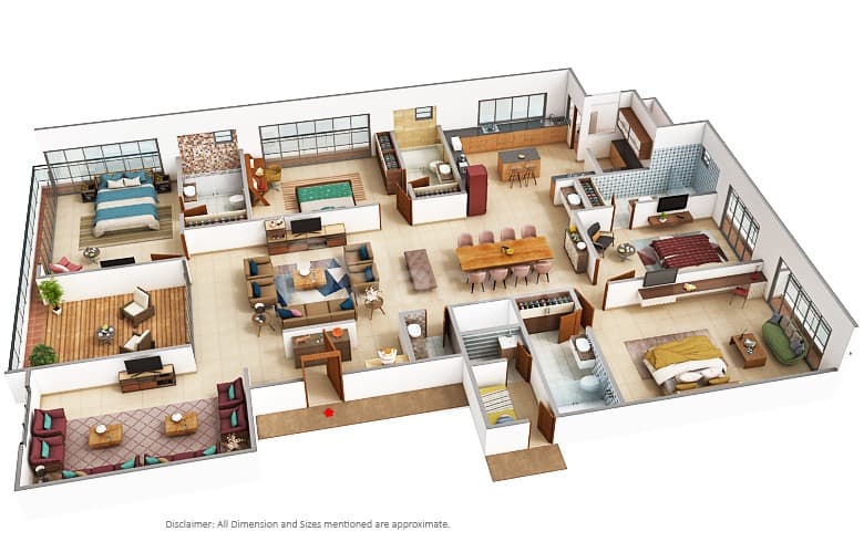 Floor Plan 2 - The Bellagio