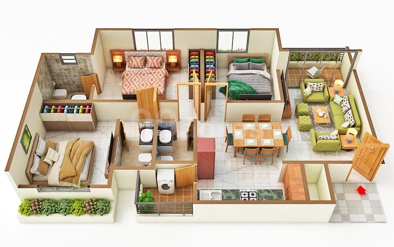 Floor Plan 1 - Swastik Varmine