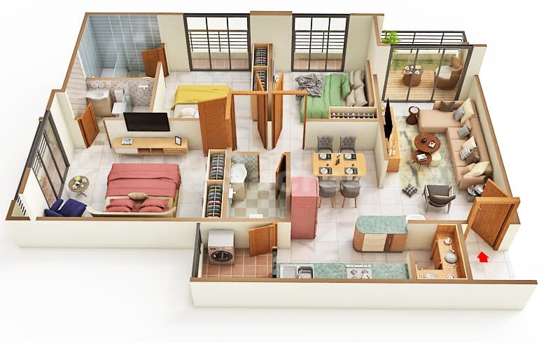 Floor Plan 1 - Sun Urban Park