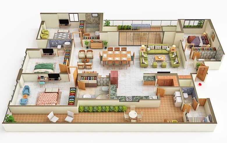 Floor Plan 2 - Times Trinity