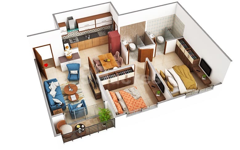 Floor Plan 1 - Sun Parkwest