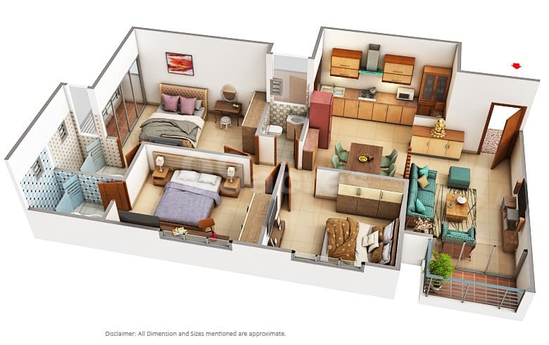 Floor Plan 1 - Elenza Greenwood
