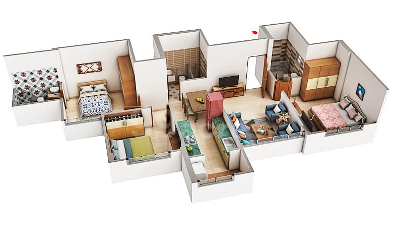 Floor Plan 3 - Praharsh Platinium