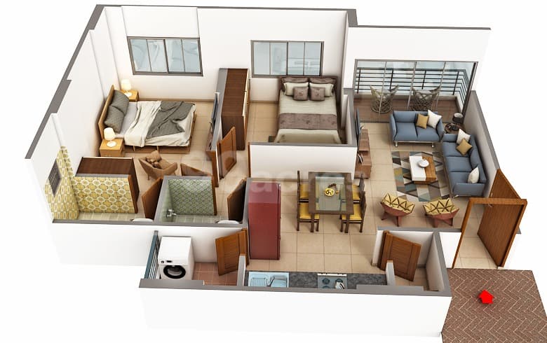 Floor Plan 3 - Shiv Mahadev Lavish
