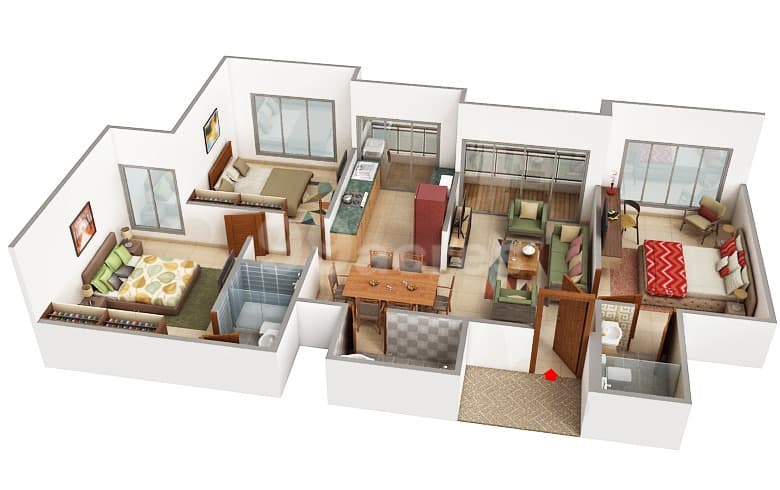 Floor Plan 2 - Eklingji Satvam