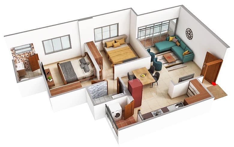 Floor Plan 1 - Sheladia Trinary