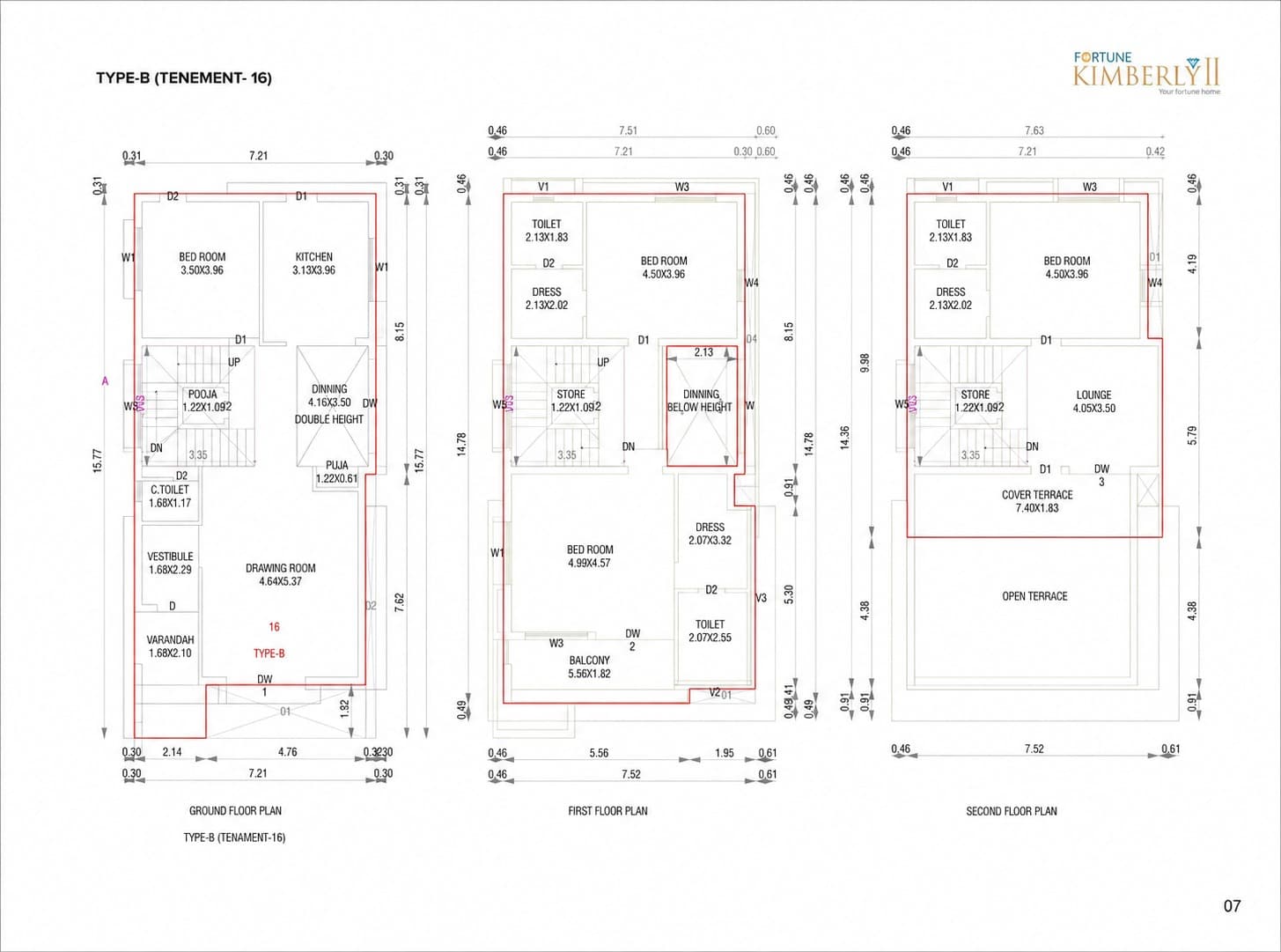 Floor Plan 1 - FORTUNE KIMBERLY 2