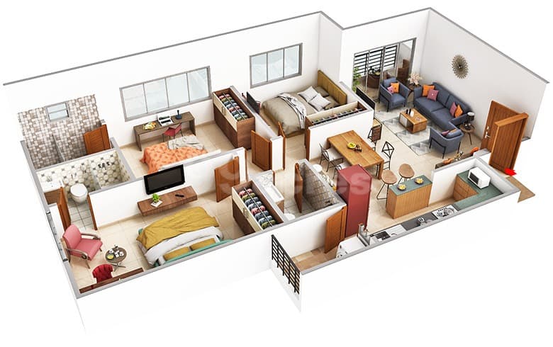 Floor Plan 2 - Sun Skyview