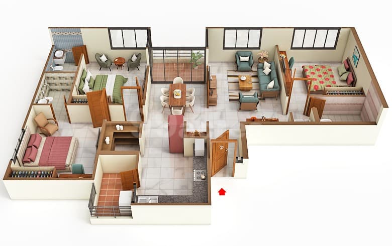 Floor Plan 3 - TRA Aalay