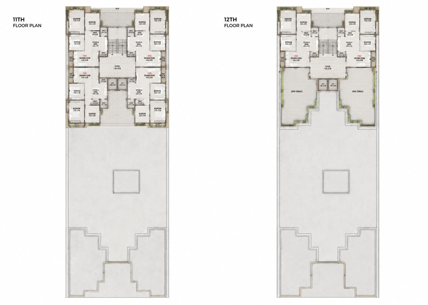 Floor Plan 1 - Avaska Meraki 86