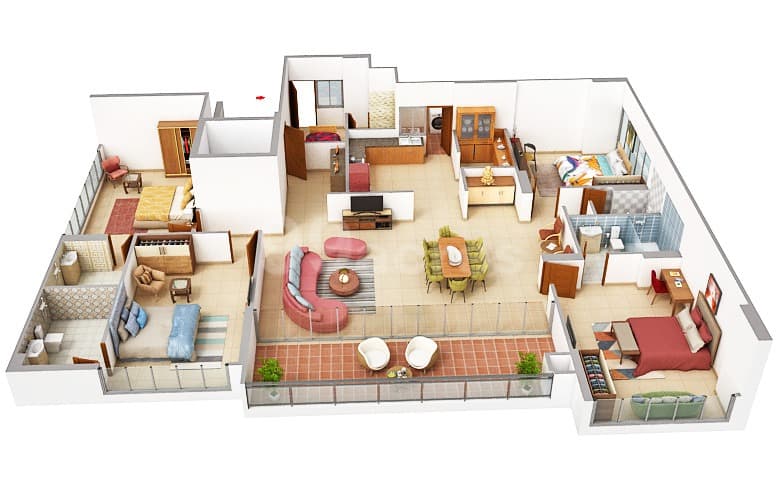Floor Plan 1 - Aristo The Regal