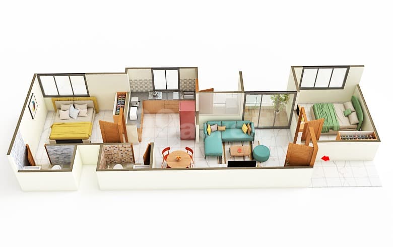 Floor Plan 1 - Sthapana Aatman