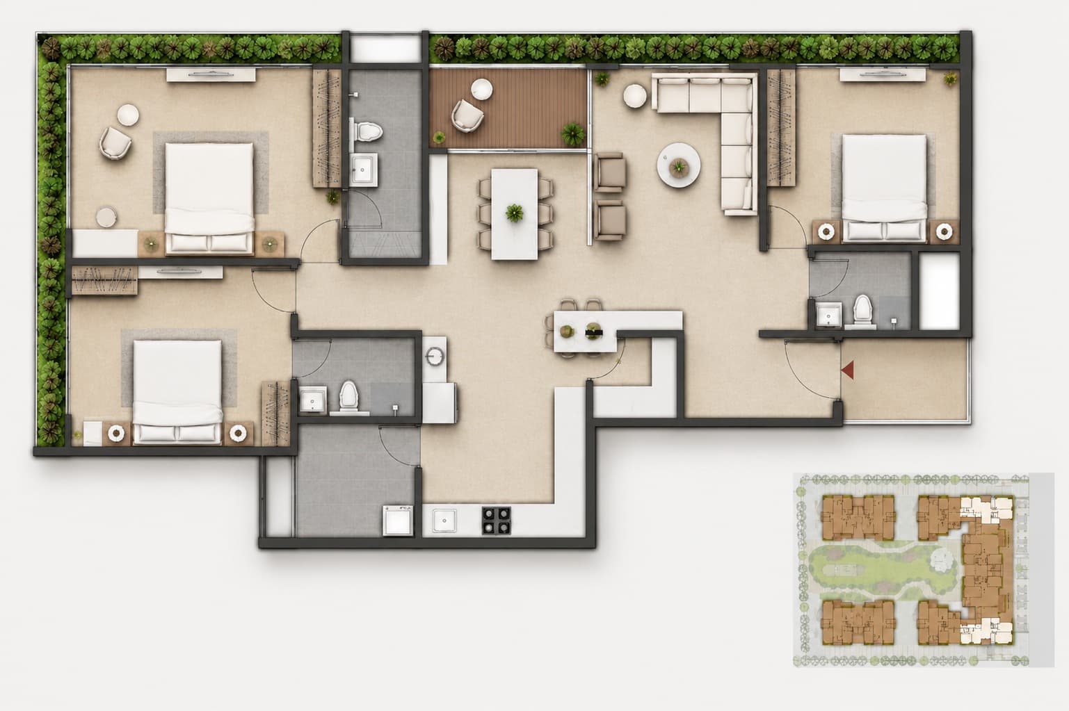 Floor Plan 3 - The Midas