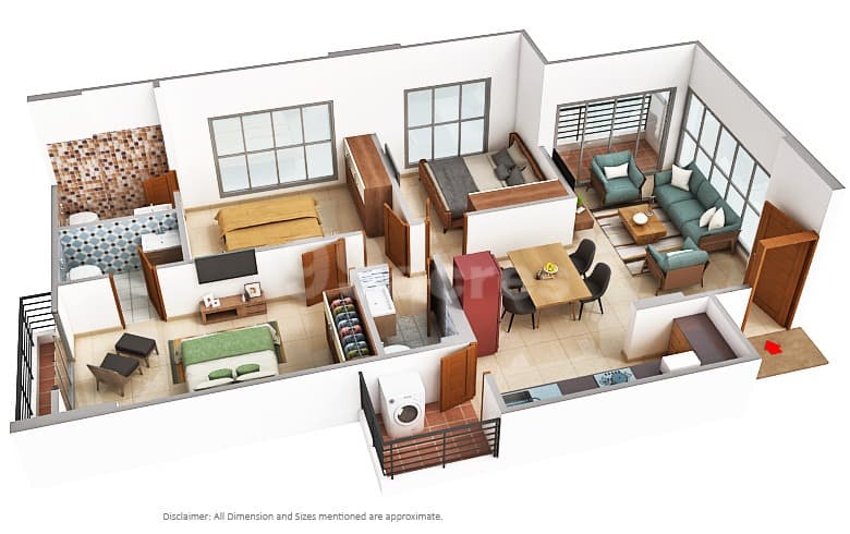 Floor Plan 2 - Shree Vishnudhara Essence