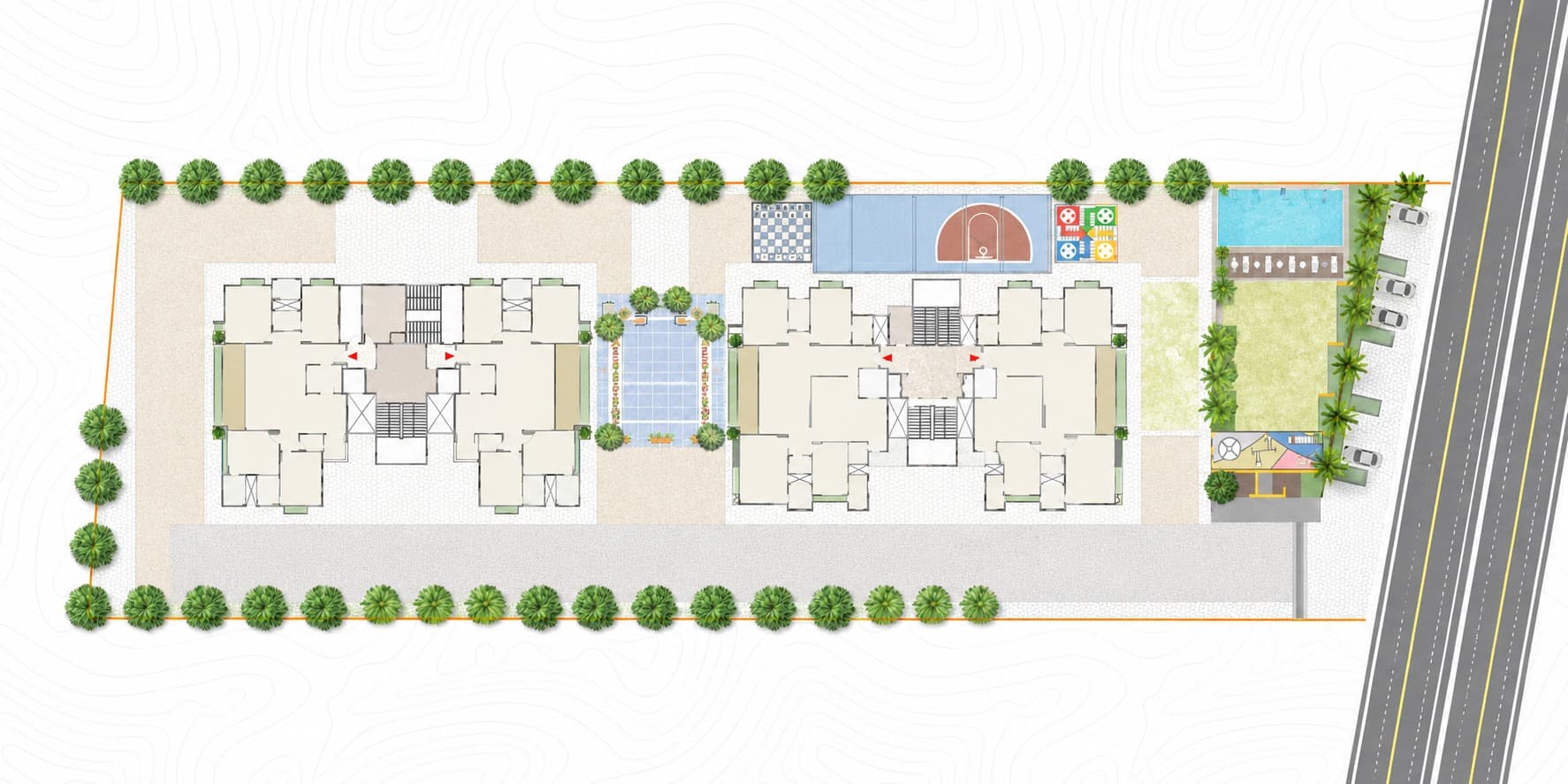 Floor Plan 1 - Kumbh Avyanna