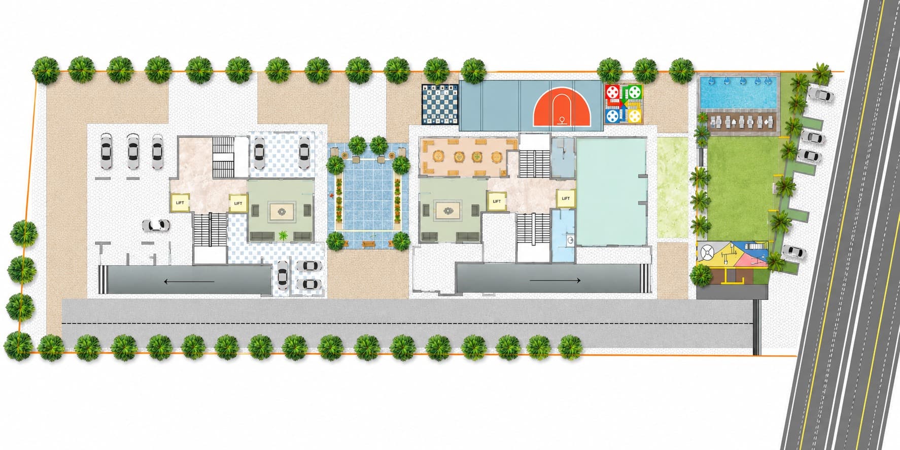 Floor Plan 5 - Kumbh Avyanna