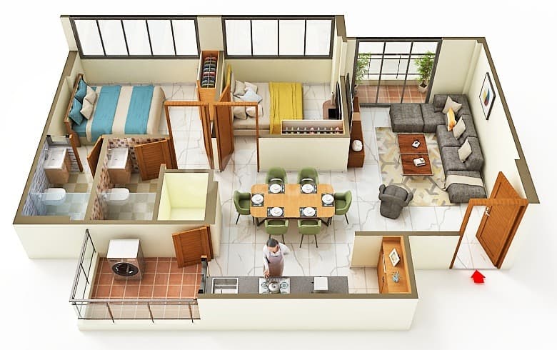 Floor Plan 1 - RM The Venezia
