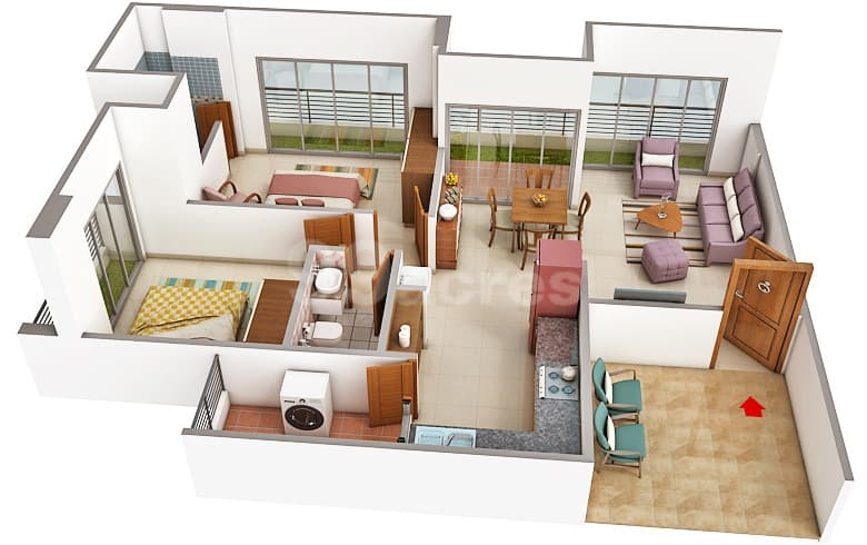 Floor Plan 1 - The Ashoka