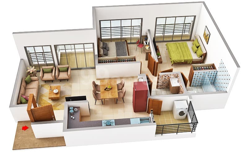Floor Plan 1 - Blue Bell