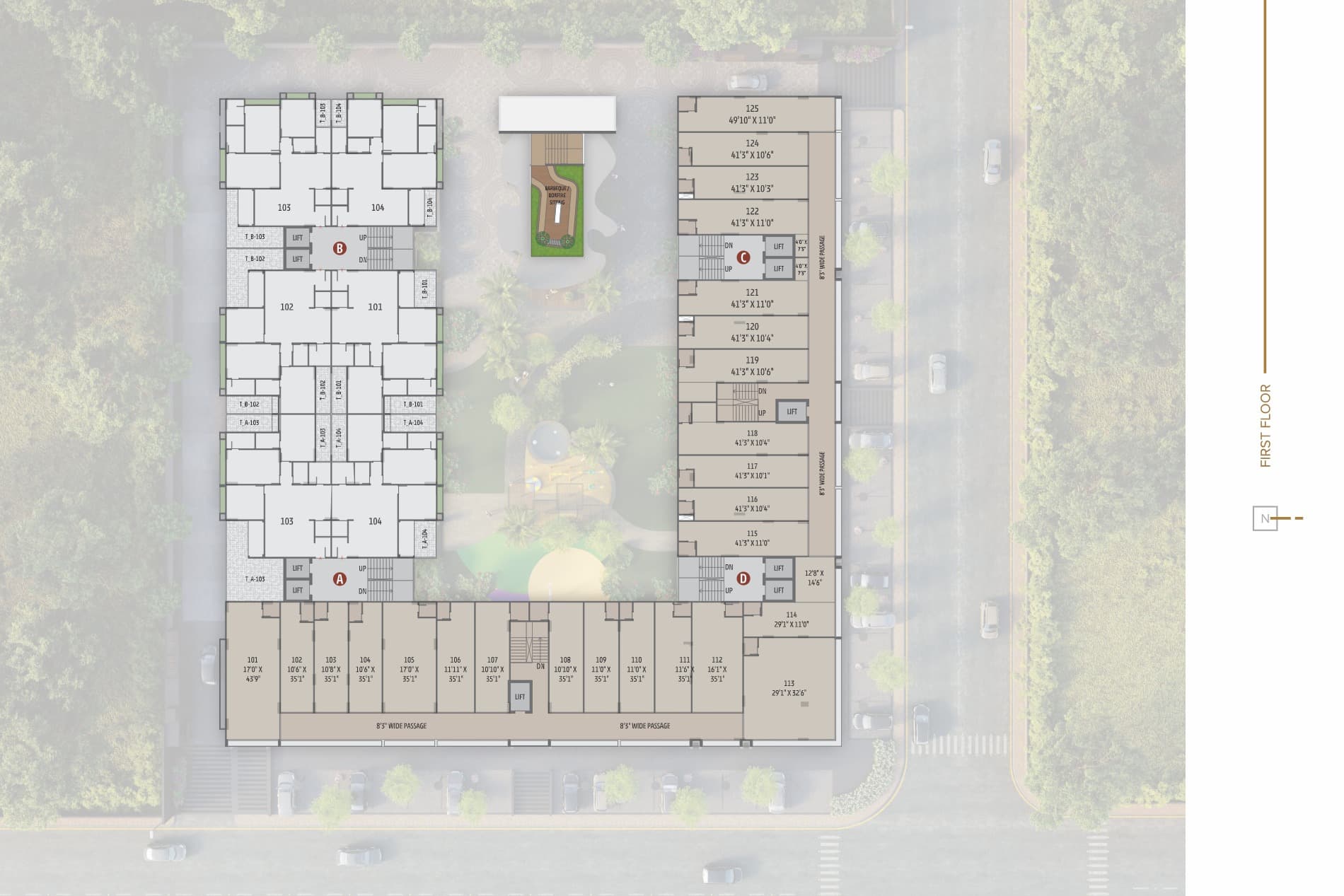 Floor Plan 3 - Rajshree Regalia