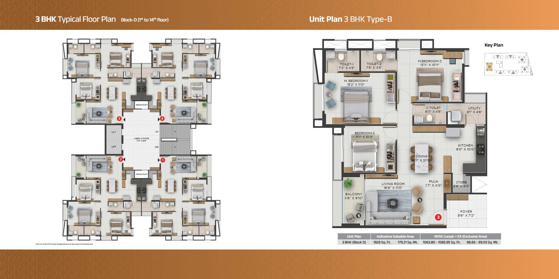 Floor Plan 1 - Archway by Adani Realty