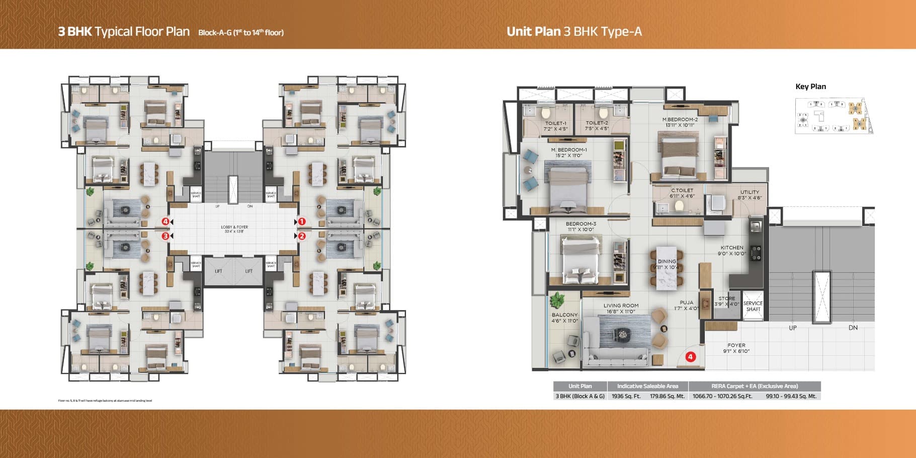 Floor Plan 2 - Archway by Adani Realty