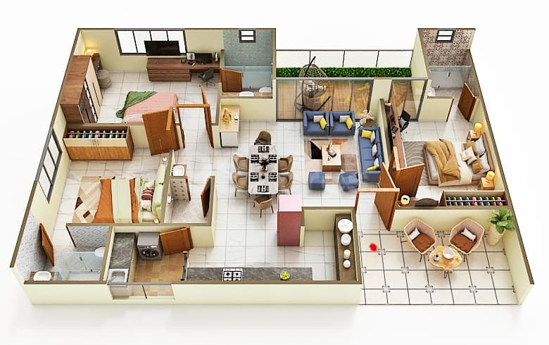 Floor Plan 2 - Ekayan