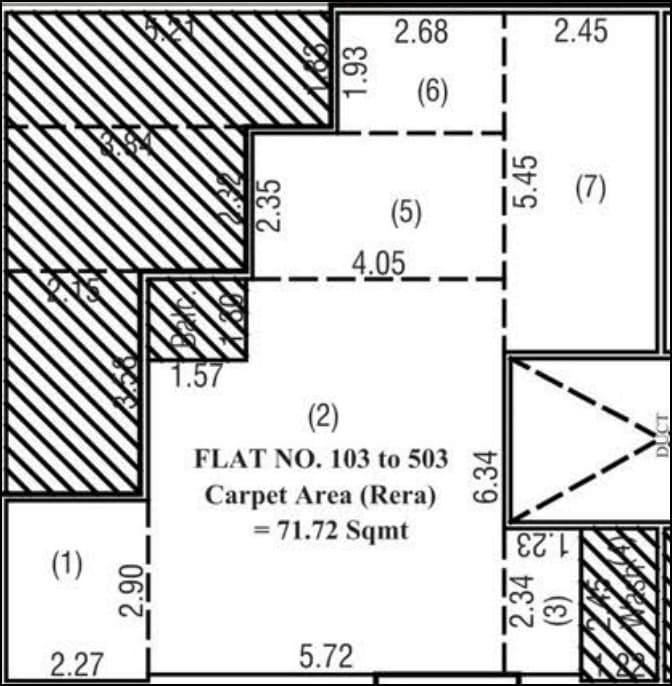 Floor Plan 2 - Sky Park By Parmeshwar