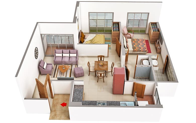 Floor Plan 1 - Status Sharan