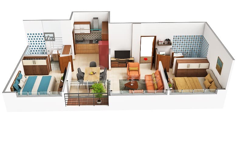 Floor Plan 2 - Vivaan Orbit