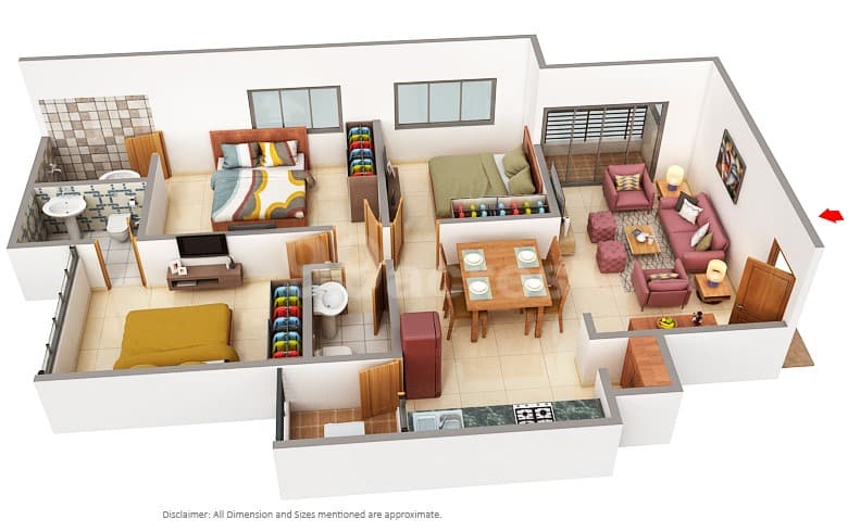 Floor Plan 1 - Vivaan Oliver