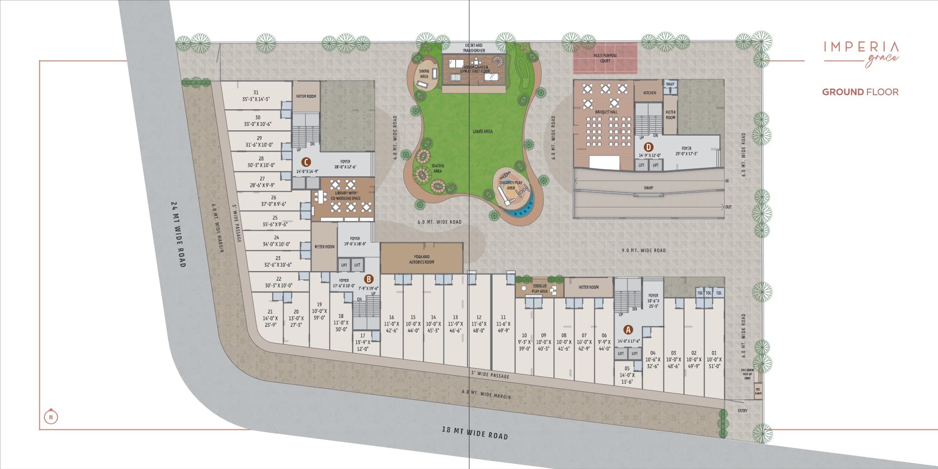 Floor Plan 3 - Imperia Grace
