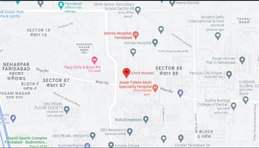 Sudarshan Amrit Homes - detail view in Faridabad