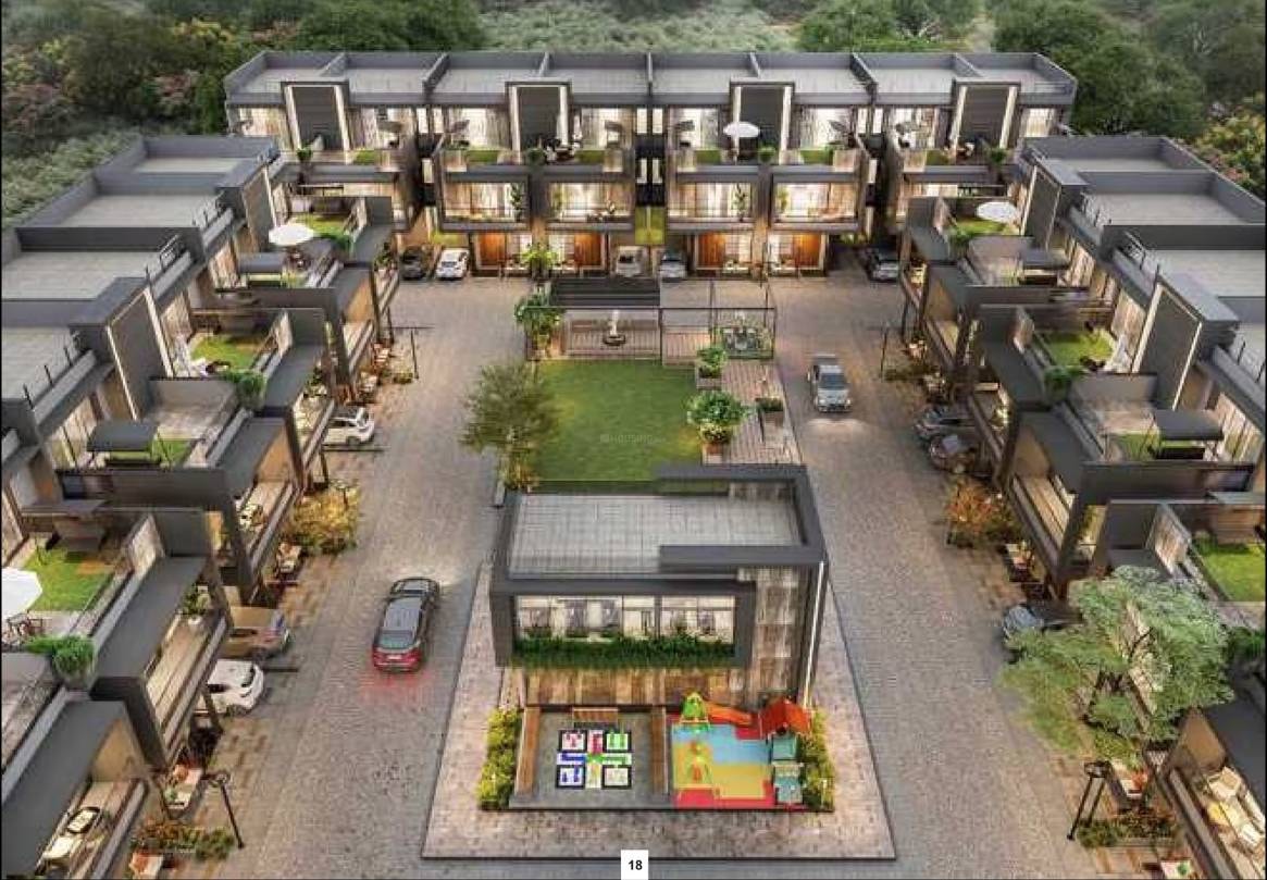 Aditya Bungalows - 4 BHK bungalow for buy-new in Vastral, Ahmedabad - main view