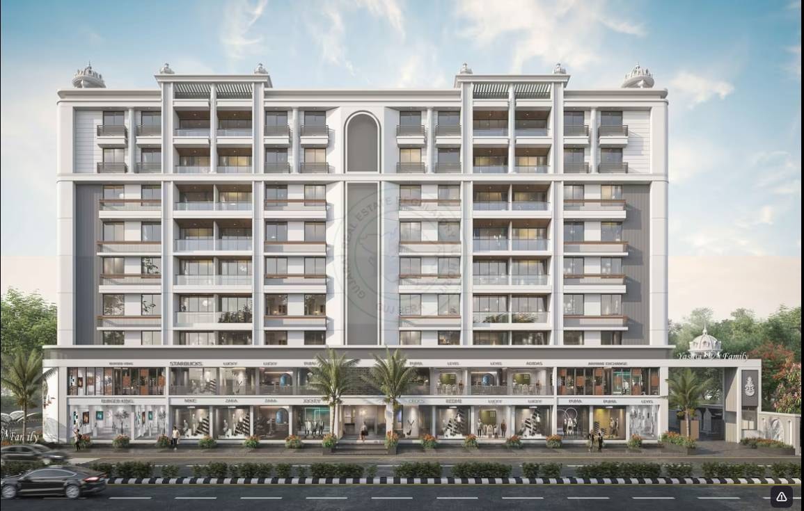 Yashvi landmark - 3 BHK apartment for buy-new in Nana Chiloda, Ahmedabad - main view