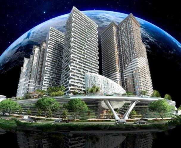 DSR The World - 4 BHK apartment for buy-new in Jubilee Hills, Hyderabad - main view