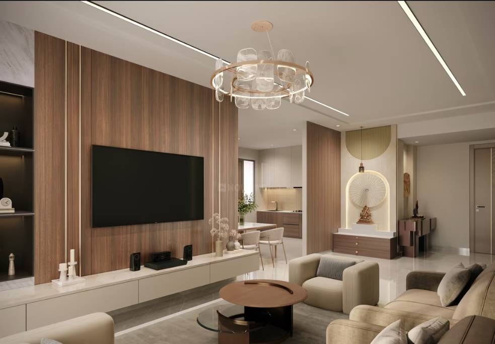 Aaryan Elara - 3 BHK Apartments in Koba - side view in Gandhinagar
