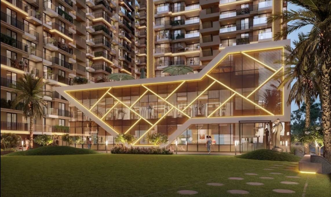 Swagat Glassglow - 3 BHK apartment for buy-new in Sargasan, Gandhinagar - main view