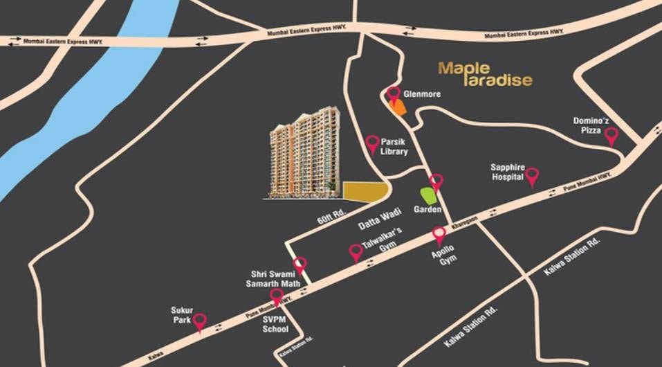 Keni Maple Paradise - detail view in Thane