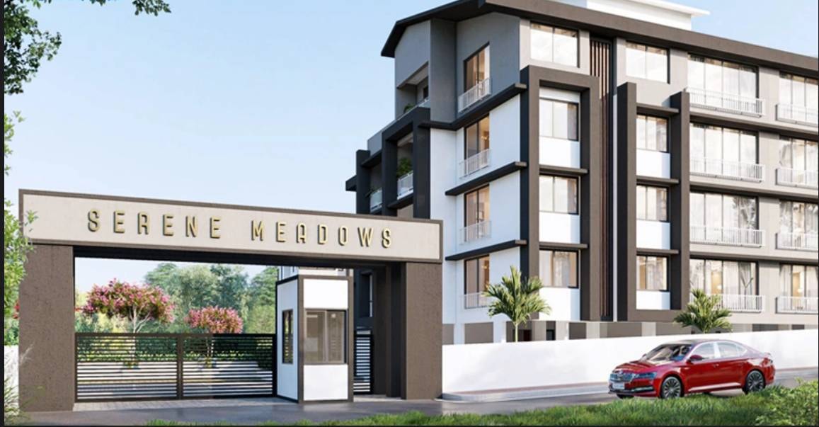 Serene Meadows - exterior view in goa