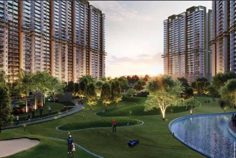 M3M Mansion - side view in Gurgaon