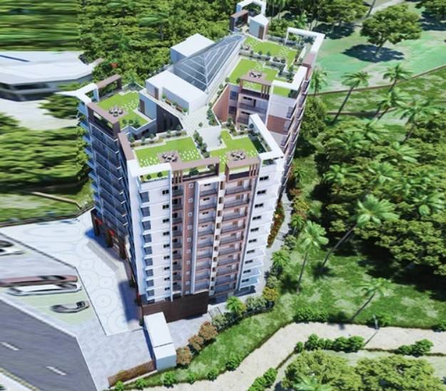 Vastu Sushila Garden - 3 BHK apartment for buy-new in Morabadi, Ranchi - main view
