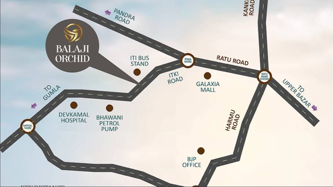 Commercial Balaji Orchid - side view in Ranchi