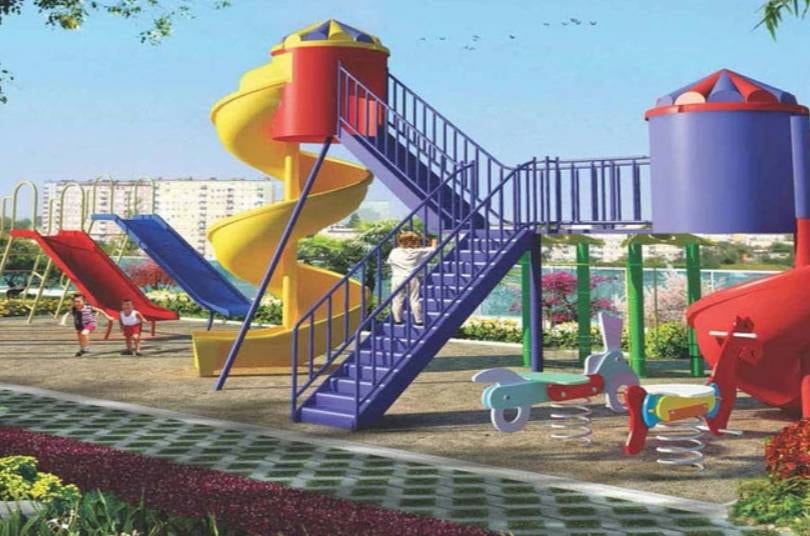 Tricone Towers - exterior view in new-delhi