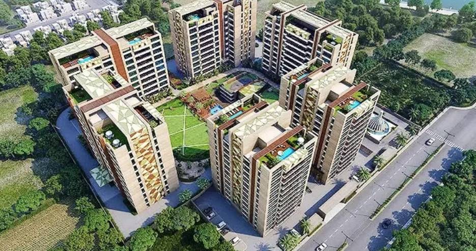 5 BHK Flat for Resale in D and M Elysium Avenue, Piplod, Surat - interior view in Surat
