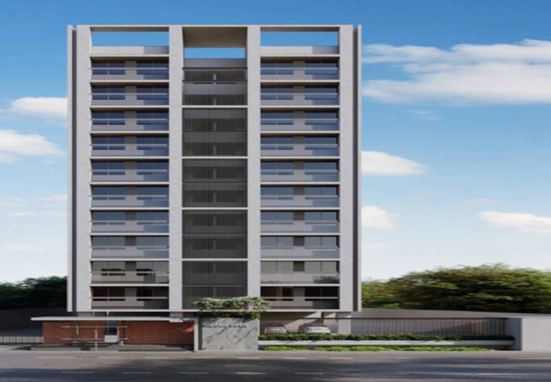 3 BHK Flat for Rent in Adajan, Surat - 3 BHK apartment for rent in Adajan, Surat - main view