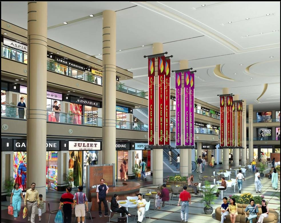 Pratham City Centre - side view in new-delhi