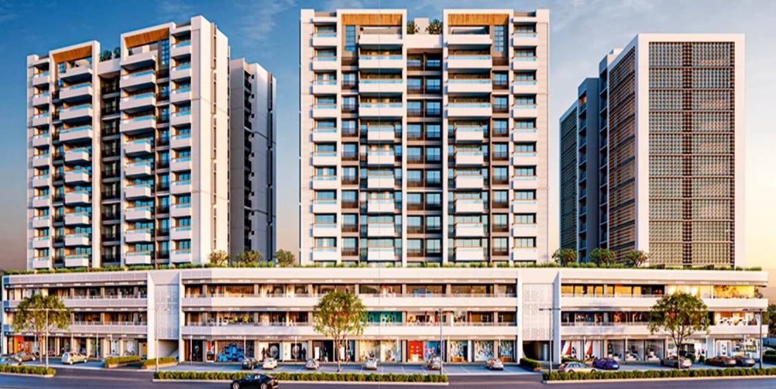Commercial Vihav CBD - shop-showroom for buy-new in Bhayli, Vadodara - main view