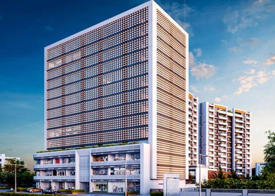 Commercial Vihav CBD - exterior view in Vadodara