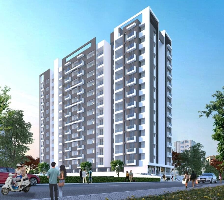 2 BHK apartment New Project in Railway Lines, solapur - Brahma Crown Residency